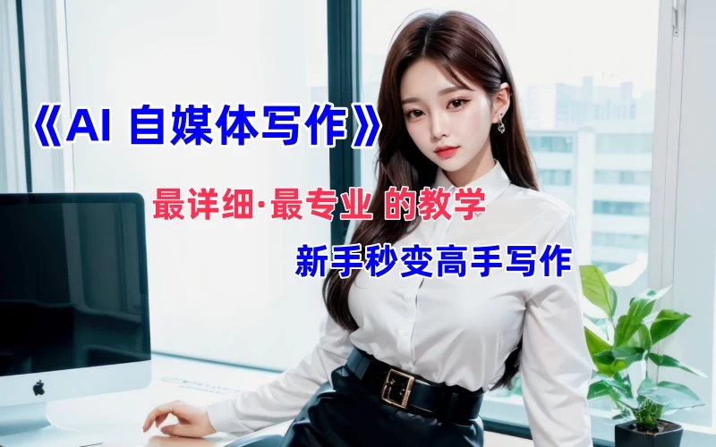 全网最全最细最专业的“AI自媒体写作”教学，新手小白秒变写作高手！ - 吾爱随笔资源网