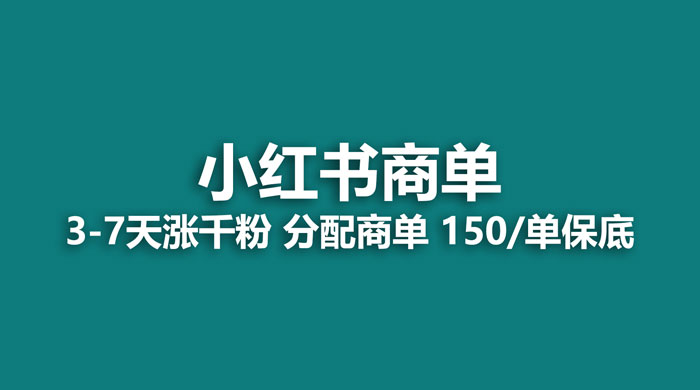 2023最强蓝海项目，小红书商单项目，没有之一 - 吾爱随笔资源网